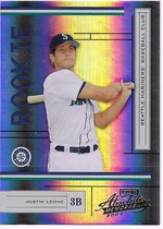 2004 Playoff Absolute Mem. #213 Justin Leone
