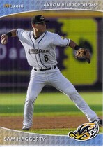 2018 Grandstand Akron RubberDucks #NNO Sam Haggerty