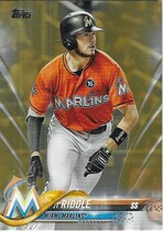 2018 Topps Gold Series 2 #651 Jt Riddle