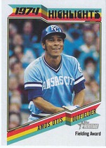 2023 Topps Heritage High Number 1974 Highlights #74H-1 Amos Otis