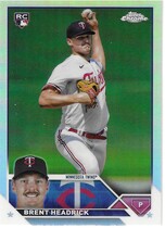 2023 Topps Chrome Update Refractor #USC188 Brent Headrick