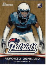 2012 Bowman Gold #106 Alfonzo Dennard