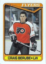 1990 O-Pee-Chee OPC Base Set #448 Craig Berube