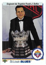 1990 Upper Deck Canadian #208 Selke Trophy