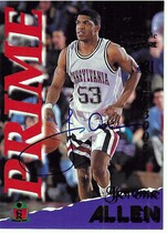 1995 Signature Rookies Prime Signatures #2 Jerome Allen