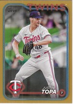 2024 Topps Update Gold #US47 Justin Topa