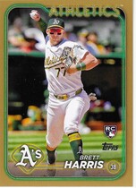 2024 Topps Update Gold #US199 Brett Harris