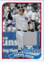 2024 Topps Update 1989 Topps Relics #89RU-AJ Aaron Judge