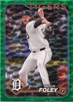 2024 Topps Update Green Foil #US290 Jason Foley