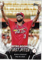 2024 Topps Update First Pitch #FP-9 Metro Boomin