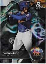 2023 Bowman Platinum Top Prospects #TOP-56 Simon Juan