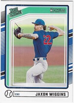 2024 Donruss Base Set #112 Jaxon Wiggins