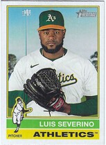 2025 Topps Heritage #442 Luis Severino