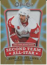 2008 Upper Deck OPC Second Team All Stars #2ND-HZ Henrik Zetterberg