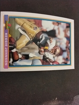 1991 Bowman Base Set #123 Reggie Johnson