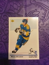 1992 Upper Deck Base Set #378 Mikael Nylander