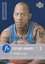 2003 Upper Deck Honor Roll #103 Keith Bogans