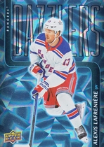 2025 Upper Deck Dazzlers Blue #DZ-17 Alexis Lafreniere