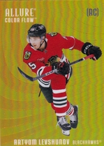 2025 Upper Deck Allure Color Flow Orange-Yellow #CF-25 Artyom Levshunov