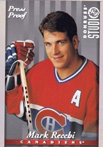1997 Studio Silver Proofs #57 Mark Recchi