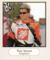 2003 Press Pass Snapshots #SN24 Tony Stewart