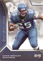 2005 Upper Deck Sweet Spot #287 Chris Spencer