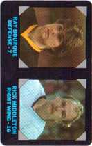 1985 7-Eleven Credit Cards #1 Ray Bourque|Rick Middleton