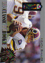 1995 Classic NFL Experience Rookies #R6 Heath Shuler