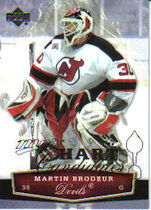 2007 Upper Deck MVP Hart Candidates #HC3 Martin Brodeur