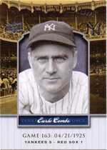 2008 Upper Deck Yankee Stadium Legacy Collection 1-500 #163 Earle Combs