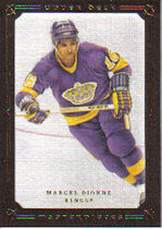 2008 Upper Deck Legends Masterpieces Masterpiece Matte Brown Border #59 Marcel Dionne