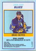 2009 Upper Deck OPC Team Checklist #TC26 St. Louis Blues