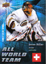 2009 Upper Deck All World #AW21 Jonas Hiller