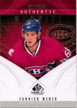 2009 SP Game Used #101 Yannick Weber