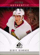 2009 SP Game Used #162 Geoff Kinrade