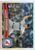 2011 Topps Chrome Refractors #201 Vinnie Pestano