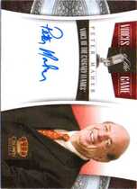 2011 Panini Crown Royale Voices of the Game Signatures #5 Peter Maher