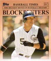 2012 Topps Update Blockbusters #BB-27 Carlos Gonzalez