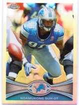 2012 Topps Chrome Refractors #31 Ndamukong Suh