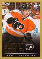 2013 Score Gold #644 Scott Laughton