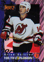 1994 Pinnacle Select Youth Explosion #10 Brain Rolston