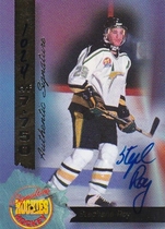 1995 Signature Rookies Signatures #8 Stephane Roy