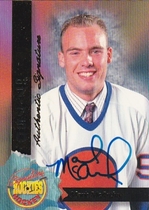 1995 Signature Rookies Signatures #52 Mark Mcarthur