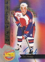 1995 Signature Rookies Signatures #61 Tim Findlay