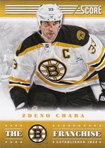2013 Score The Franchise #TF-2 Zdeno Chara