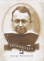 2013 ITG Between the Pipes Immortals #9 George Hainsworth
