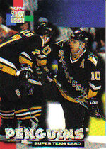 1994 Stadium Club Super Team #18 Pittsburgh Penguins