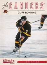 2012 Panini Classics Signatures #36 Cliff Ronning