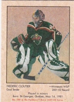 2002 Parkhurst Retro Minis #240 Frederic Cloutier