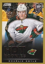 2013 Score Gold #609 Charlie Coyle
